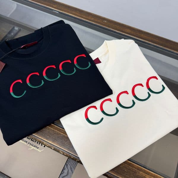Men's Shirts t shirts Designer T-Shirt Women's Top Quality Cotton shirt With 2G Letter Graphic Printed Tees Summer Short Sleeves Tops Oversize Loose Fit Clothes XS-L
