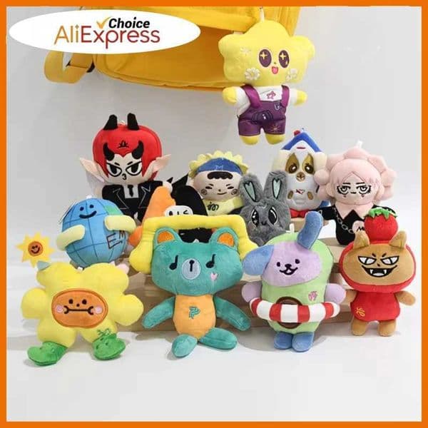 Thai GMMTV Celebrity Cp Series Plush Pendant Doll Nani Win PondPhuwin FirstKhaotung JoongDunk JimmySea Jossgawin Plush Toy Gift L2605186U33