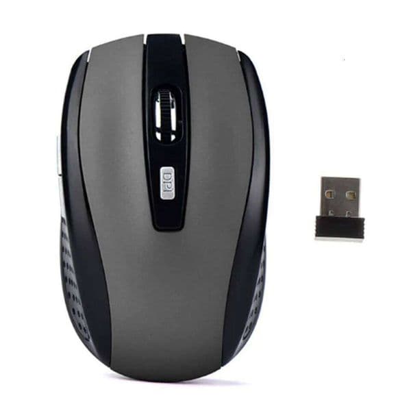 2.4G 2.4GHz Gaming 6D Optical Wireless Mouse Slim Mini Compatible with MacBook and Laptops 26Y0519
