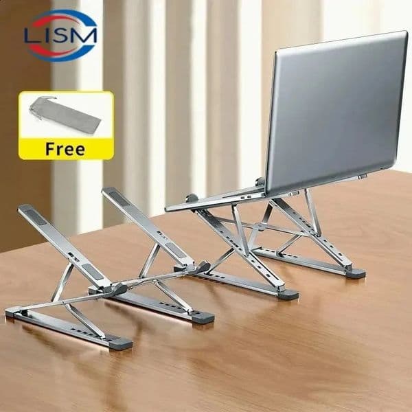 N8 Adjustable Laptop Stand Aluminum for Tablet Notebook Stand Table Cooling Pad Foldable Laptop Holder 260511