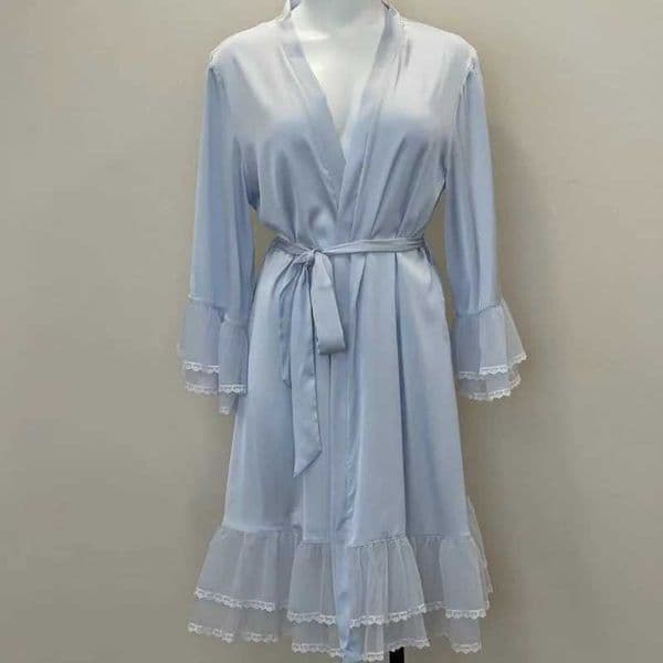 Premium Sexy Nightgown Womens Sleepwear Morning Gown Bathrobe Medium and Long Satin Home Clothes Silk Robe Bridesmaid Gifts Z260519