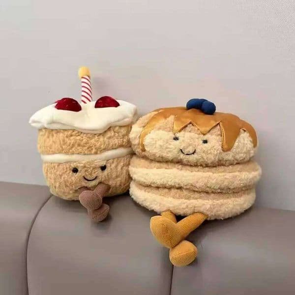 NEW Hot sale 28cm Cake Plush Toy Style Children's Rag Pendant Doll Happy Birthday Gift 26L0520