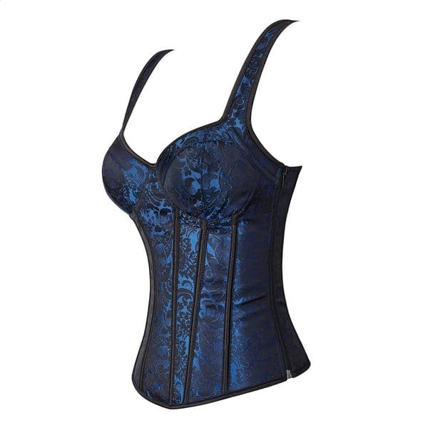 Corset Body Shaper Waist Trainer Bustiers Corsets Jacquard Lingerie Plus Size Shoulder Straps Corselet Gothic Clothing Corsage 260519