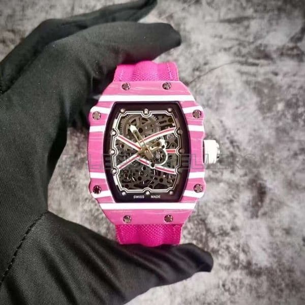 Iced Out Charm Watch Full Function Unisex Sports Digital Electronic Watch Waterproof Large Dial LED Dual Display Series Rich Watch Fashion Trend Watch 5B1