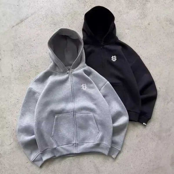 2025 Autumn/Winter Fashion Embroidery Harajuku Y2K Zipper Hoodie Womens Street Y2K New Punk Sportswear unisex Casual Hoodie L260519