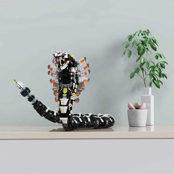 Tallneck MOC Building Blocks Horizon Inspired Robotic Giraffe Post Apocalyptic hine DIY Model for Sci-Fi FansJ260520