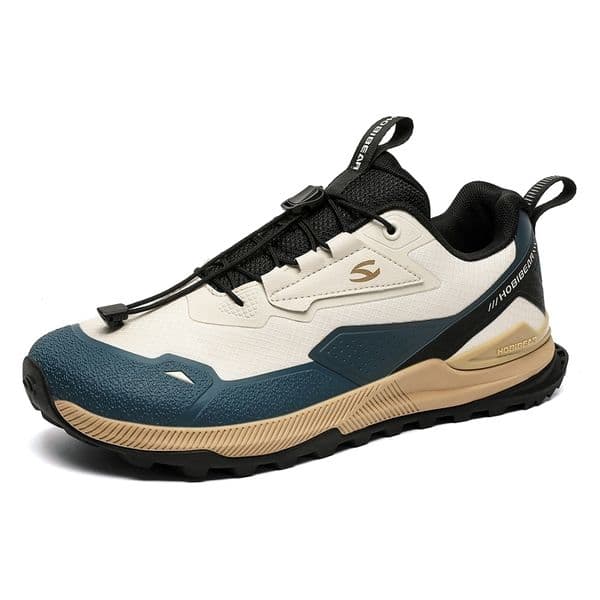 HOBIBEAR Hiking Walking Shoes for Men Women Elastic Band Non Slip Sneakers Comfortable Outdoor Travel Running Shoes 260509ww