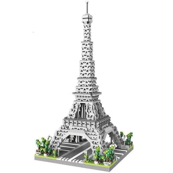 MOC Paris Tower Street View Building Block Mini Diamond Small Particle Assembly Building Block Decoration ToyJ260520