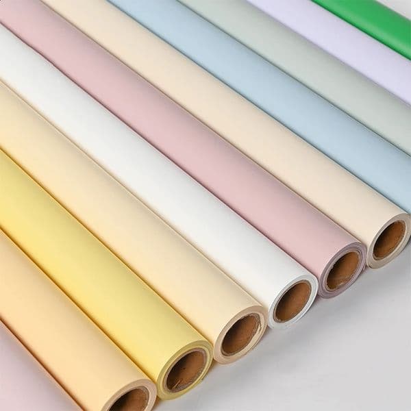 10 Yard Matte Roll Paper Frosted Monochrome Flower Wrapping Bouquet Gift Wrap Waterproof 260520