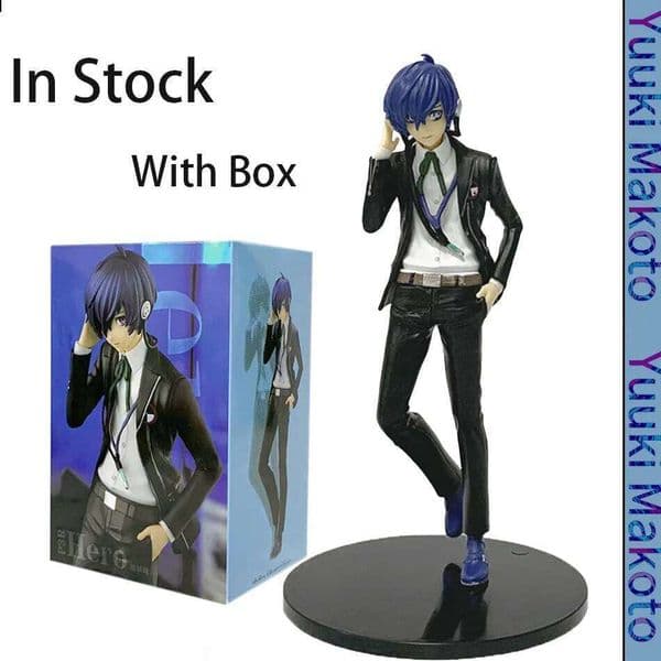 17CM Anime Protagonist Yuuki Makoto Figure Persona 3 Action PVC Model Desktop Ornament Collect Toys Xmas Gift Festival Gifts J260520