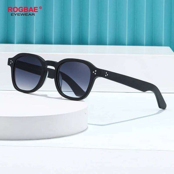 ROGBAE Luxury Sunglasses Designer Brand Sunglass Men and Ladies Sun glasses Protection Travel High Quatity square Eyeglasses 26W0520