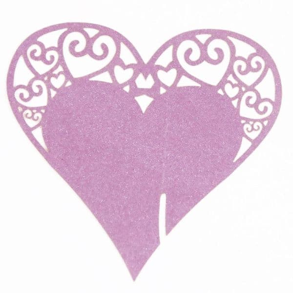50pcs/Lot Wedding Table Number Decoration Name Place Cards Laser Cut Heart Wine Glass Card Placeholder Party Bar Birthday Decorations Wall Decor JY0871