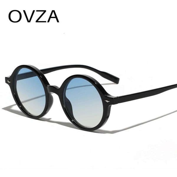 OVZA New Anti-UV Mens Sunglasses Brand Designer Round Glasses for Women Vintage Style Gafas De Sol Hombre 2025 26W0520