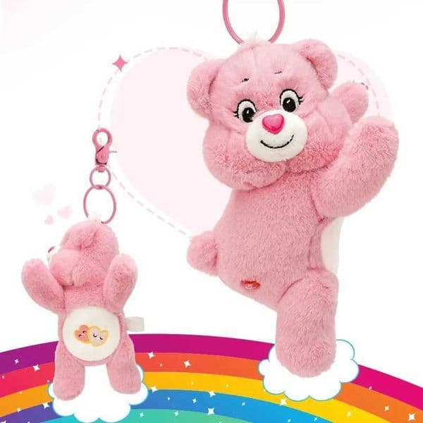 15cm Care Bears Cute Cartoon Plush Pendant Lying Bear Scented Stuffed Toy Bag Charm Phone Strap Birthday Gift Keychain Accessory L2605189FIZ