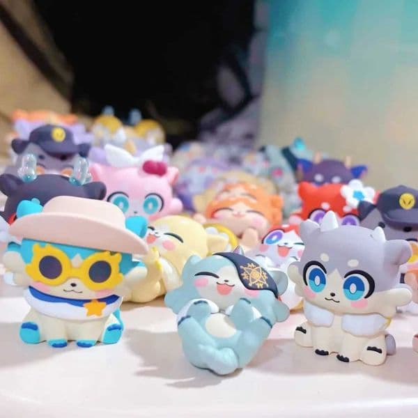 New Mihoyo Honkai Star Rail Aowu Series Mini Anime Figure Blind Box Cute Figurine Blind Bag Set for Girls Desk Decoration Toys Z260520