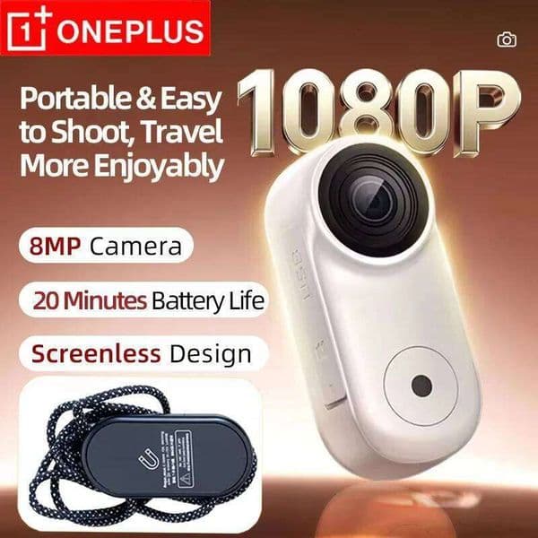 OnePlus Magnetic Pocket Waterproof 1080P HD Action Cam for Motorcycle Helmet Riding Outdoor Sports Video Recorder 26Y0520