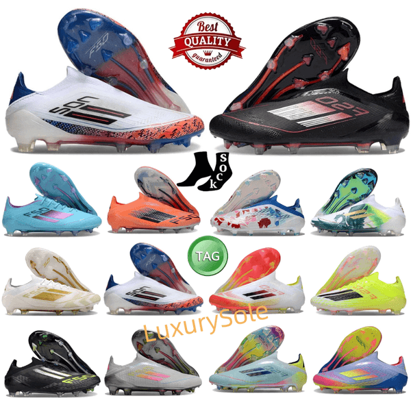 Soccer Cleats F50 Prestige 10 Sparkfusion Electric Stealth Victory Road To Glory Football Boots For Youth FG Outdoor Sports Trainers