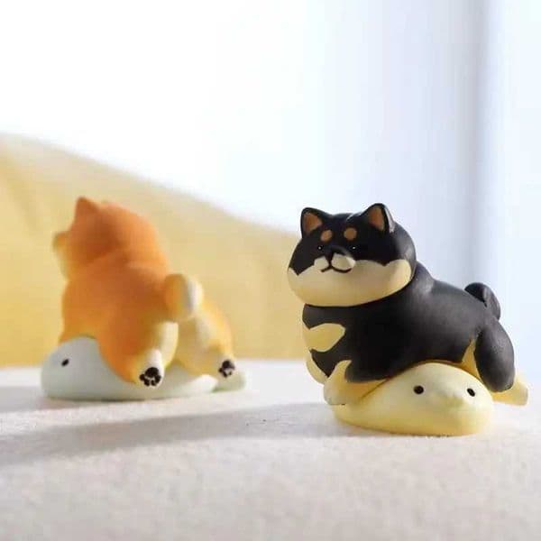 New Dog Firewood Blind Box Dog Unwilling To Go Home Corgi Bomei Action Figure Cute Desktop Decoration Kids Toys Festival Gift Z260520