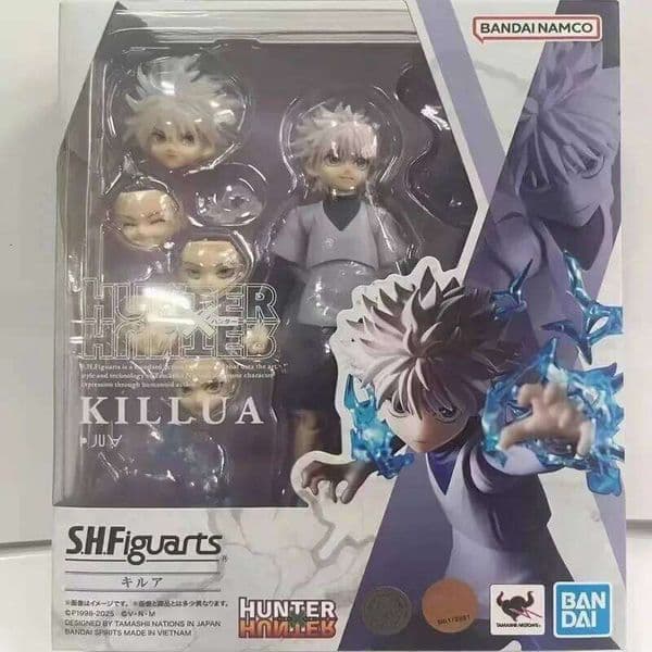 In Stock Figuarts Shf X Hunter Killua Zoldyck Gon Anime Action Figure Model Finished Ornaments Gift Collection Toys J260520