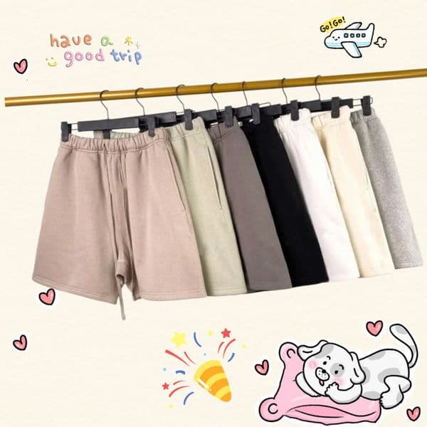 Men Shorts for Men Short Mens Designer Shorts Cotton Relaxed Loose Letter Knee Length Short Man Summer Clothing Fashion Casual Drawstring Pants 2026
