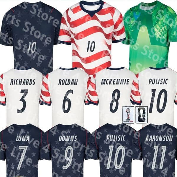 2026 United states Usa Soccerjersey World Cup PULISIC McKENNIE REYNA WEAH BALOGUN AARONSON ARFSTEN Pepi Tillman Tessmann Agyemang Men kids Kits Football Shirt