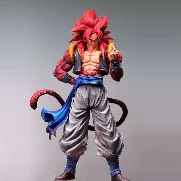 Dragon Ball Small NP Four Wujita Super Saiya Crowd Play Anime Handmade Model Ornament 26W0520