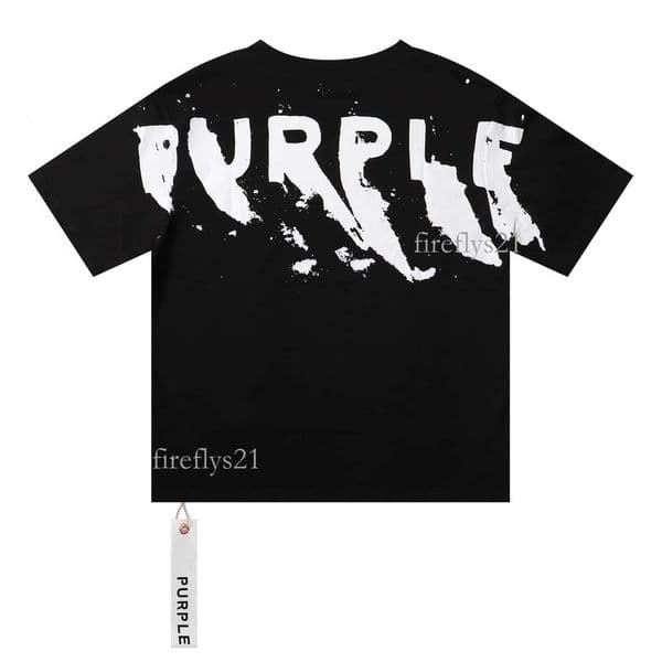 Purple T Shirt Mens Designer T-Shirts Men Unisex Casual Short Sleeve Letter Print Hip Hop Street Short Tee Purples Jean Shirt 026