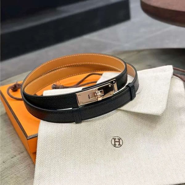 belt designer belts women slim leather 1.8cm width 55-110cm adjustable gold silver buckle waist belt buckles fashion with box gift womens belt jeans daily wear nice