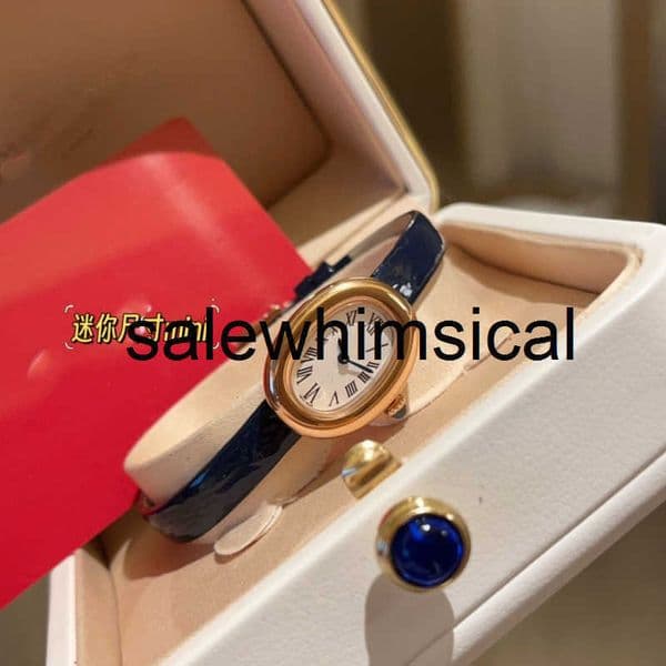 Designer Brand C Watch mini oval bathtub womens watch vintage jewelry ladies watch trendy small gold bean watch R1FK