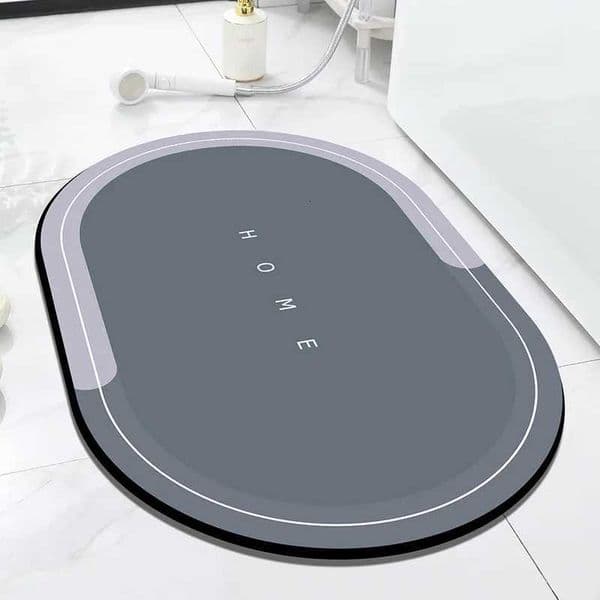 1pc of diatom mud bathroom floor mat entry water-absorbing small rug bathtub foot pad shower room door mat hand-washable matZHR260520