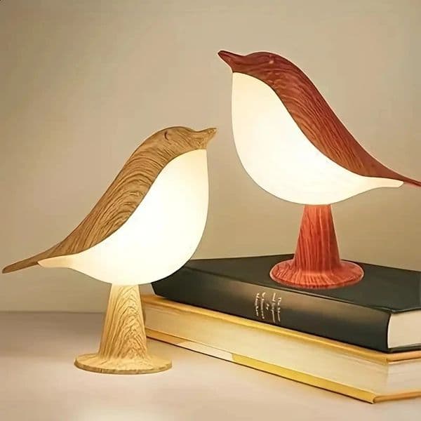 3 Colors Magpie Bird Night Lights Dimmable Charging LED Touch Controlled Lamp Aromatherapy Decoration Atmosphere Desk Lighting 260520
