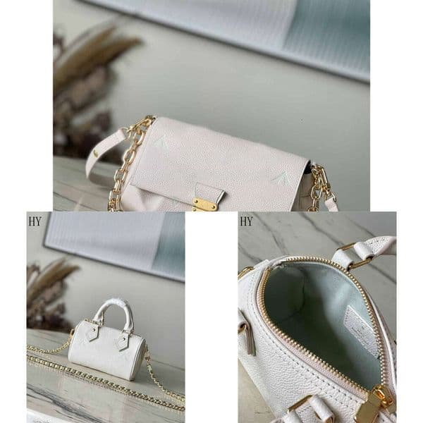 Designer Luxury Empreint Nano Beige 2 Way Shoulder Bag M81457 Leather Bag 7A Best Quality
