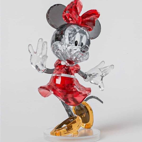 MGL Genuine Disney Minnie Crystal Building Blocks Youth Trendy Play Assembly Desktop Decoration Model Premium Toy L260520FERH