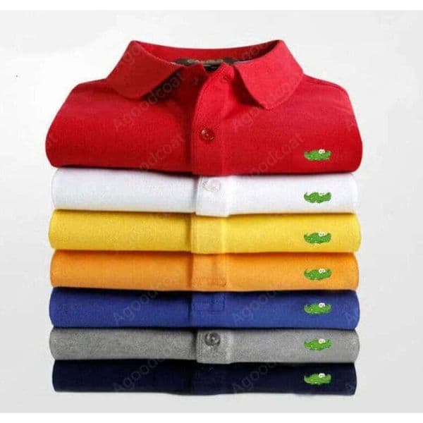 High Quality Summer Luxury Italy Men T-Shirt Designer Polo Shirts High Street Embroidery Small Horse Crocodile Printing Clothing Mens Brand Polo Shirt Size S-6Xl