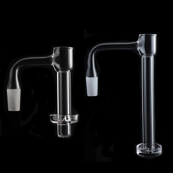 2026 Newest Design Full Weld Beveled Edge Terp Drop Banger/ Long Neck Terp Slurper Quartz Banger Nails for Water Pipes Glass Bongs