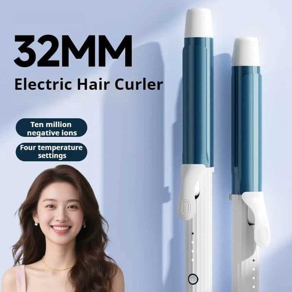 32MM 28MM Curling Iron Voluminous Curls Hair Styler Fast Heating 4 Heat Settings Dual Hair Care Low Power Safe Styling Tool T260520