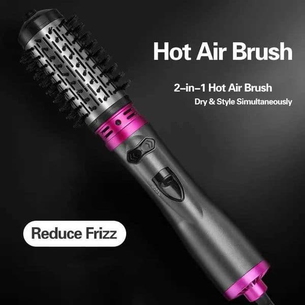 Electric Hot Air Brush 2-in-1 Curling Comb Constant Temperature Hair Dryer Wave Straightening Tool T260520