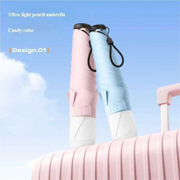 Japanese Style Ultra-Light Carbon Fiber Sun Umbrella Black Coating UV Protection Dual-Use for Sunny Rainy Days Portable Sli C260520