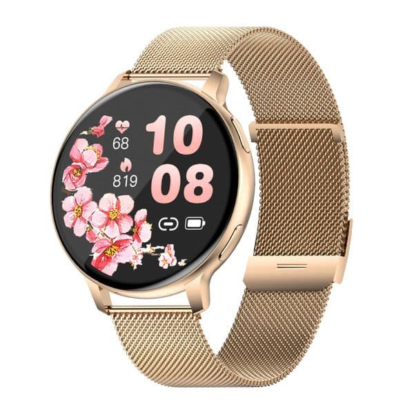 The new S53 smartwatch for women features Bluetooth calling, pedometer, sleep monitoring, blood pressure monitoring, and is suitable for both men and women.