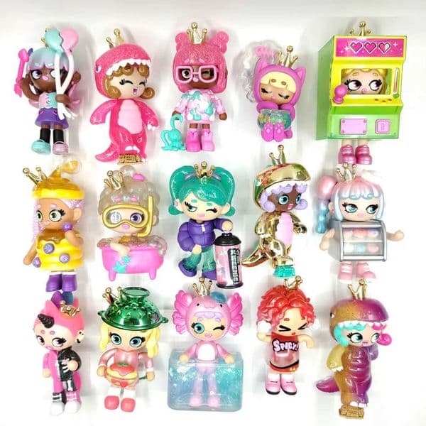 Original XOX KWEENIE Dolls Toy Figures Every Kween Is Unique Fearless Quirky Kween Limited Collection Toys Cute Gift For Girls L260509QFE7