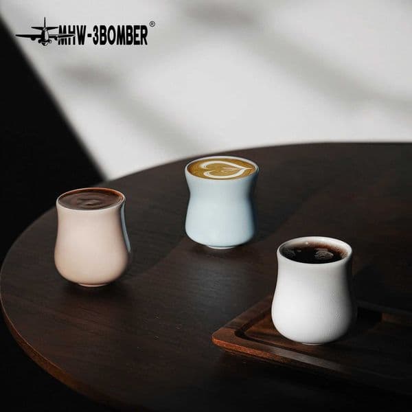MHW-3BOMBER Aura Series Ceramic Cup 150ml Tea Cups Ceramic Espresso Cups Ceramic Coffee Cups for Latte Cocoa Cappuccino H260520