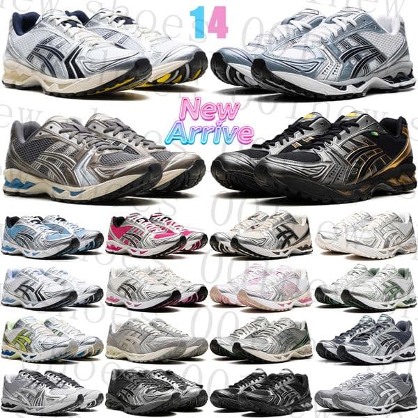 New colors arrive Size 36-47 Free Shipping Designer Sport Shoes asicgels kayano14shoes gel gels women 14 sneakers mens trainers shoes chaussure homme basket