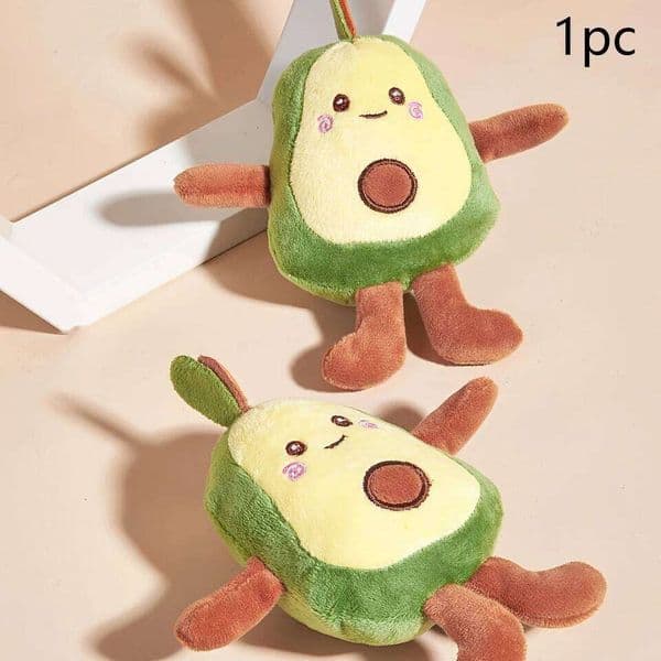 1 avocado shaped pet plush toy for dogs to interact and play in daily life 26L0520