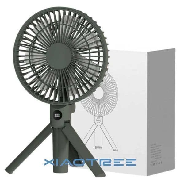 New Portable Folding Handheld Fan 3000mAh Desktop Rechargeable Fan 4 speed Wind Angle Adjustable for Home Outdoor Travel T260520