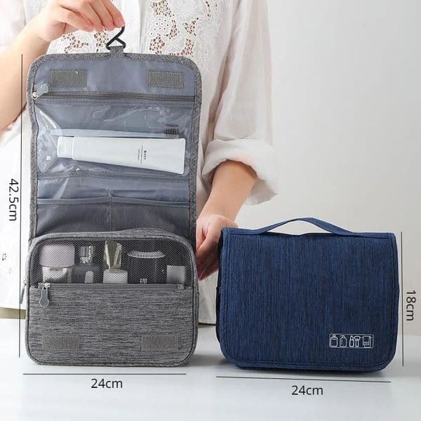 Large Capacity Washing Storage Bag Toiletries Organizer Portable Multifunction Travel Makeup Bag Handbag Waterproof Hanging Bags
