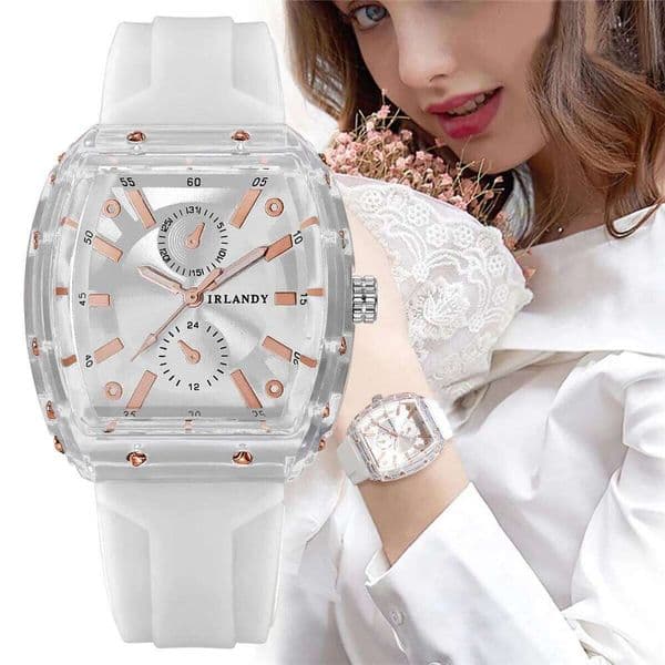 Fashion Silicone Band Women Quartz Watch Casual Ladies Analog Wristwatches For Girls Clock Reloj MujerWithout Box S260519