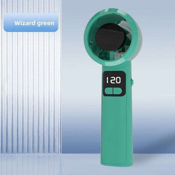 Hand Mini Fan Mini Powerful 120 Speeds Southeast Asia Rechargeable Strong Wind Outdoor Portable Small High-Speed Handheld Fan