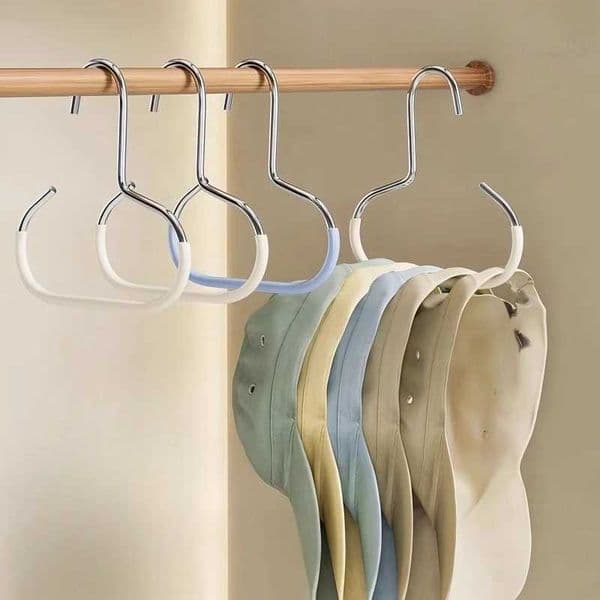 Versatile Manganese Steel Round Hook - Perfect for Hats Ties Scarves Bags Strong Load-Bearing Non-Deformable C260520