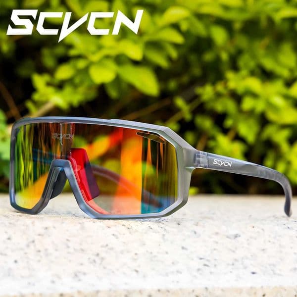 SCVCN Cycling Glasses Outdoor Sports Bike Eyewear Men Women Mountain Road MTB Driving Bicycle Sunglasses UV400 Running Goggles Z260520