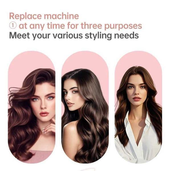 Automatic Hair Curler Negative Ion Ceramic Curling Iron - 40mm Large Wave Perm for Home Use Lazy Person Electric Curling Wand T2605204OVK